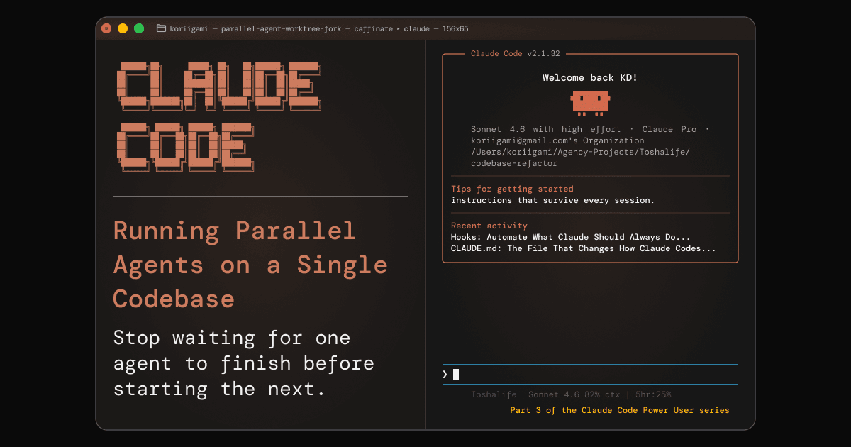 Running Parallel Claude Code Agents on a Single Codebase
