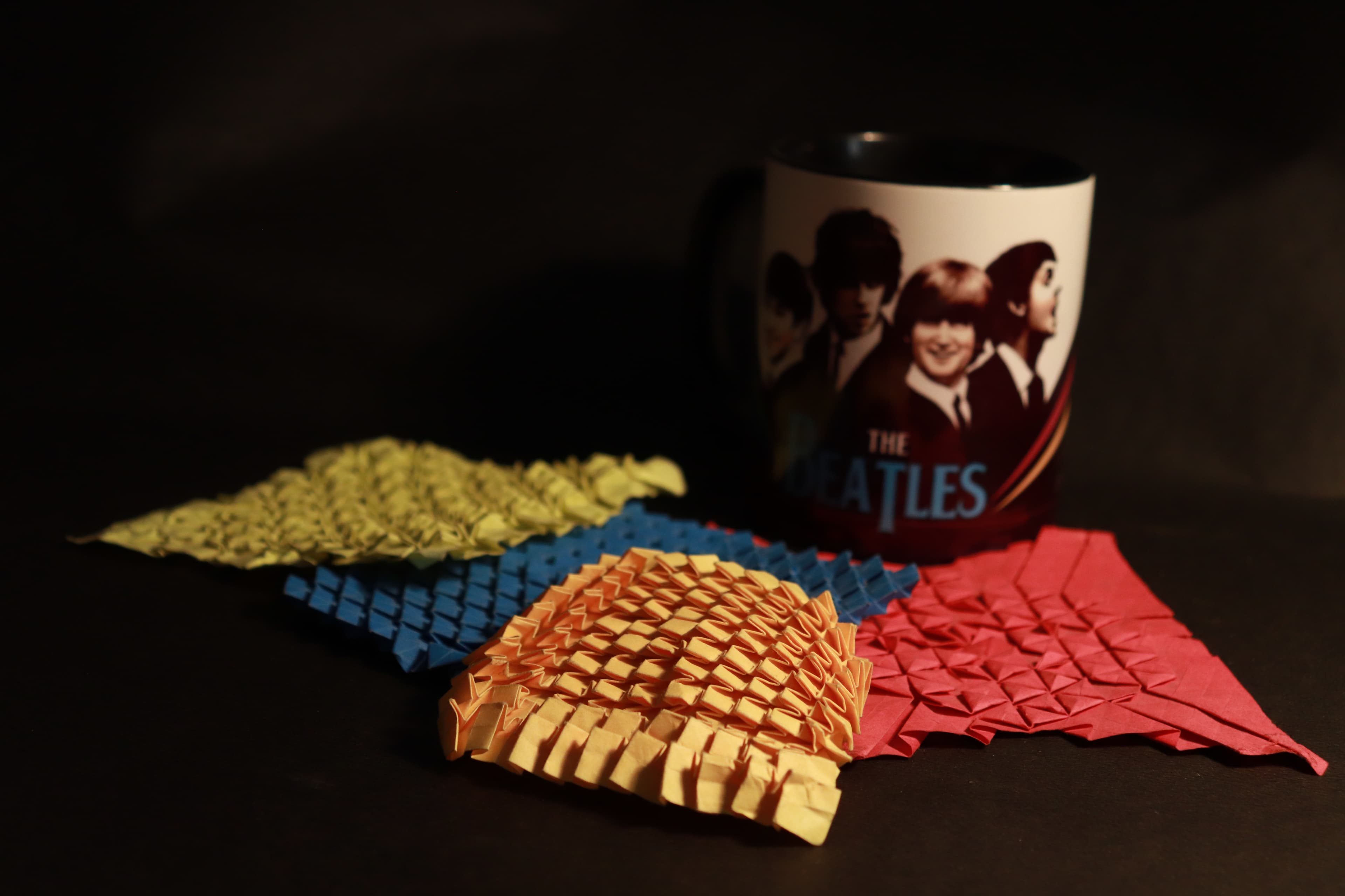 Origami tessellation design