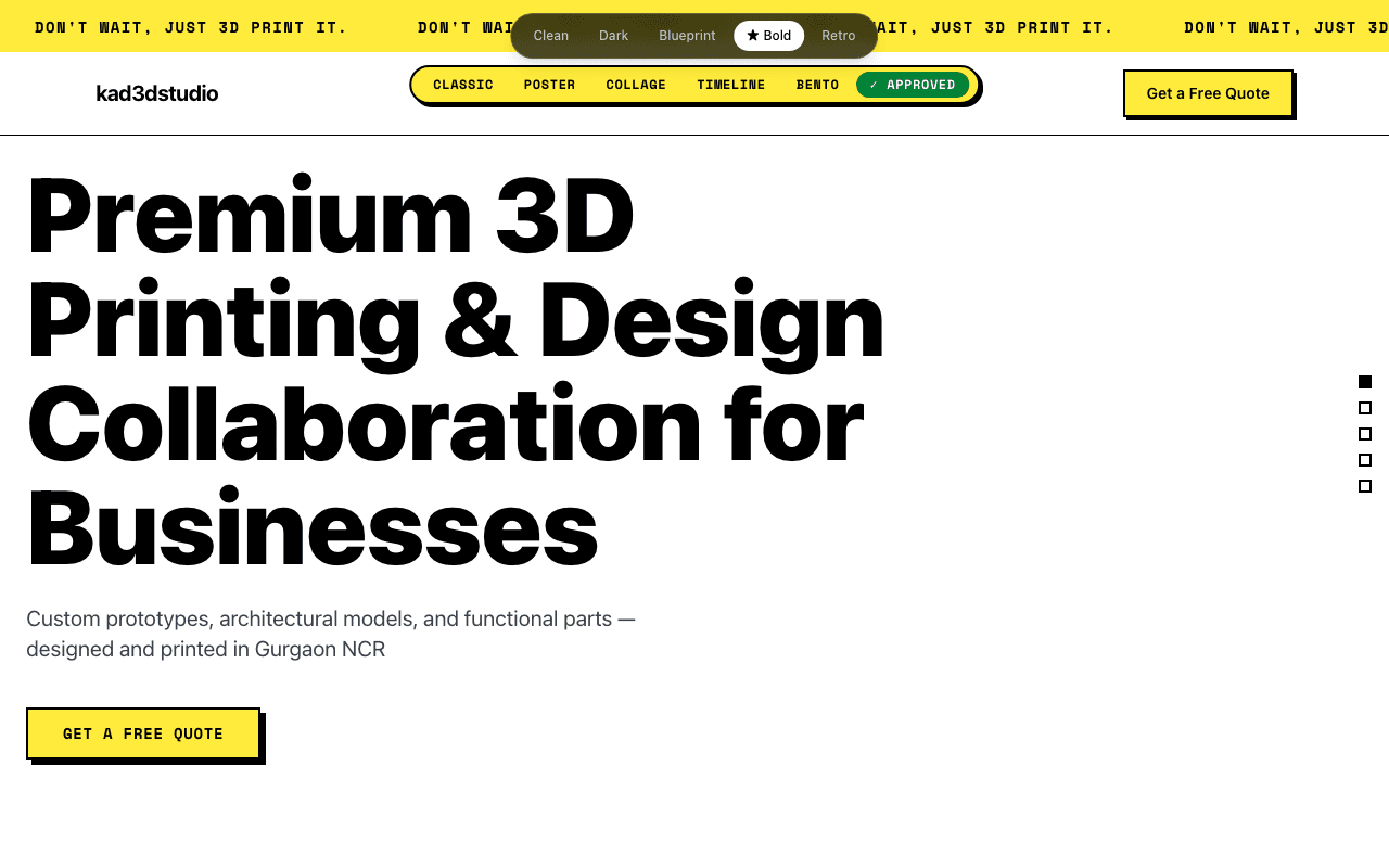 kad3dstudio hero image