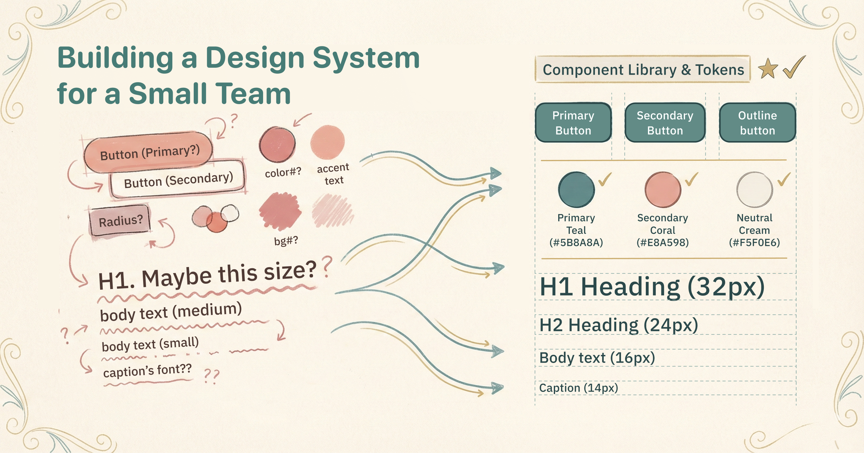 Building a Design System for a Small Team — Ketan Damle