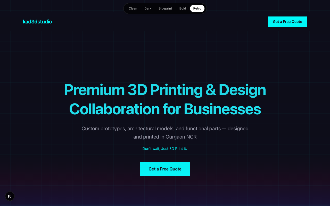 Retro theme — Retro-futurism synthwave